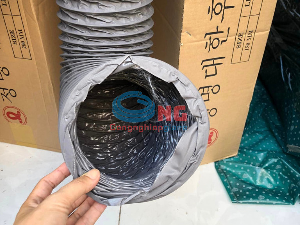 đầu xả ống gió vải hàn quốc