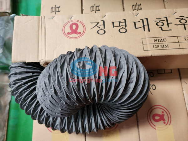 ống gió vải mềm hàn quốc linh hoạt